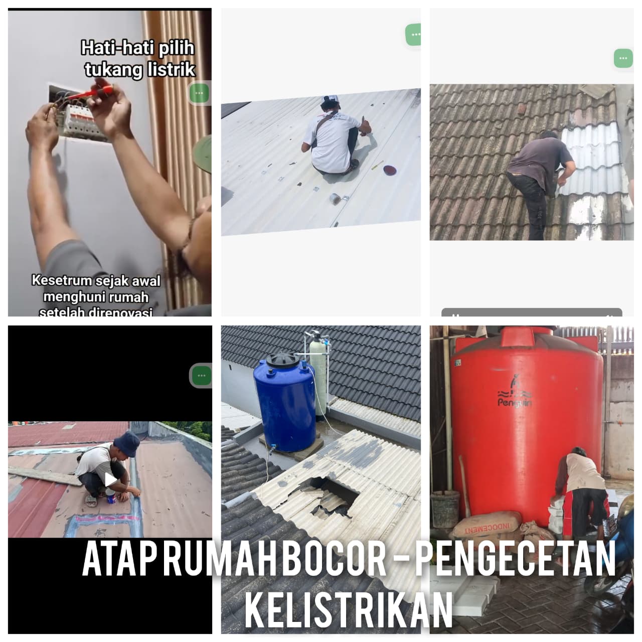 Cuci toren dan instalasi filter air IAIA Service